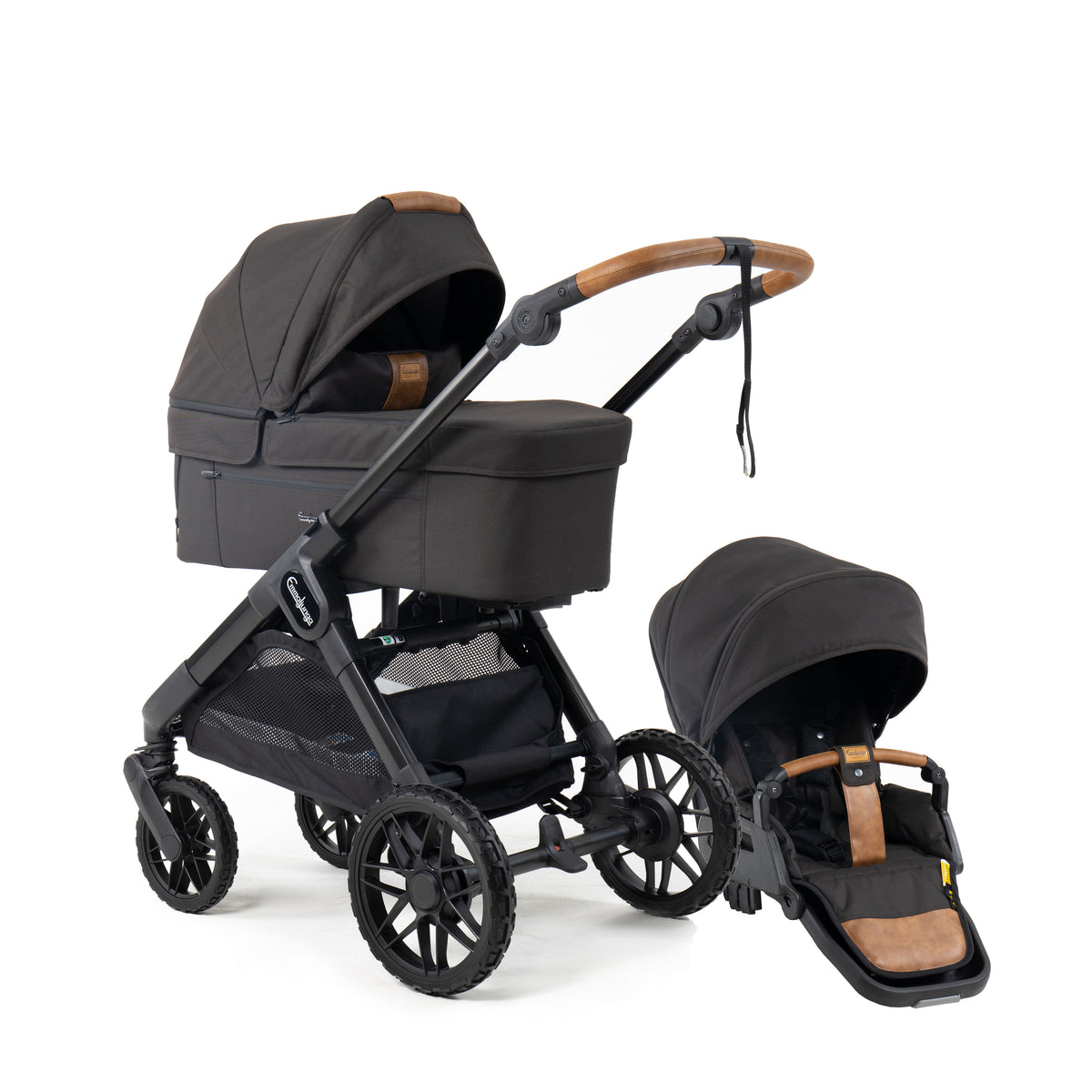 Emmaljunga SENTO Max Flat+, Outdoor Brown 2027 model