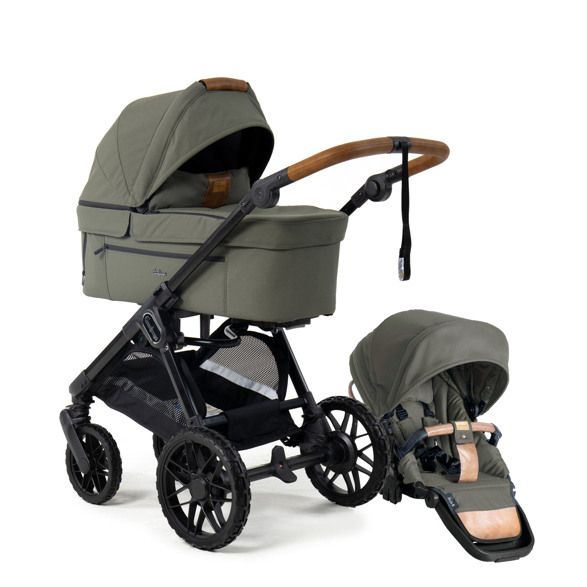 Emmaljunga SENTO PRO Ergo, Outdoor Green 2027 model