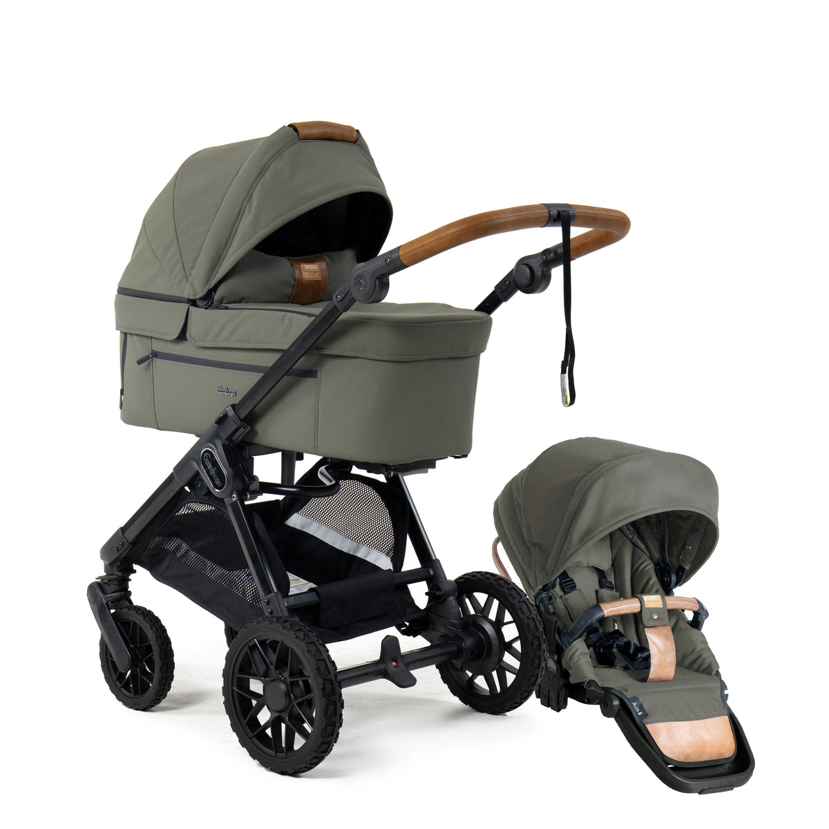 Emmaljunga SENTO ERGO+ Outdoor Green, 2027 model