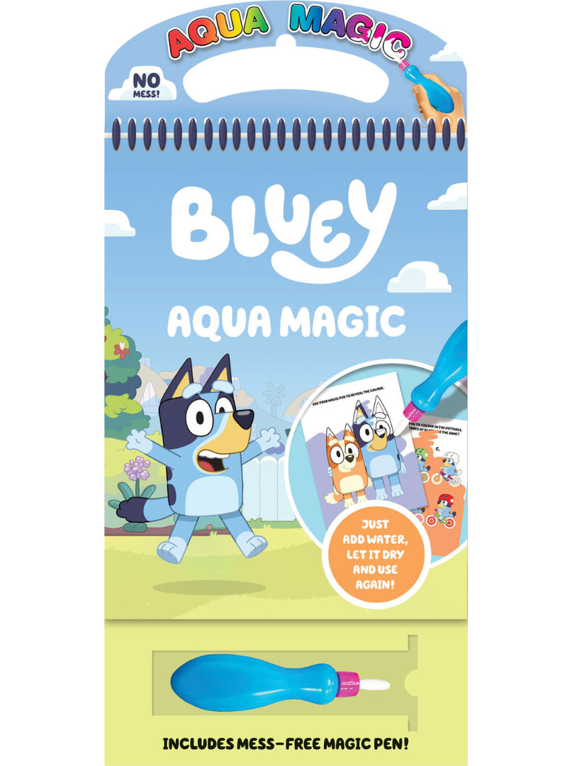 Bluey Magic Aqua Book