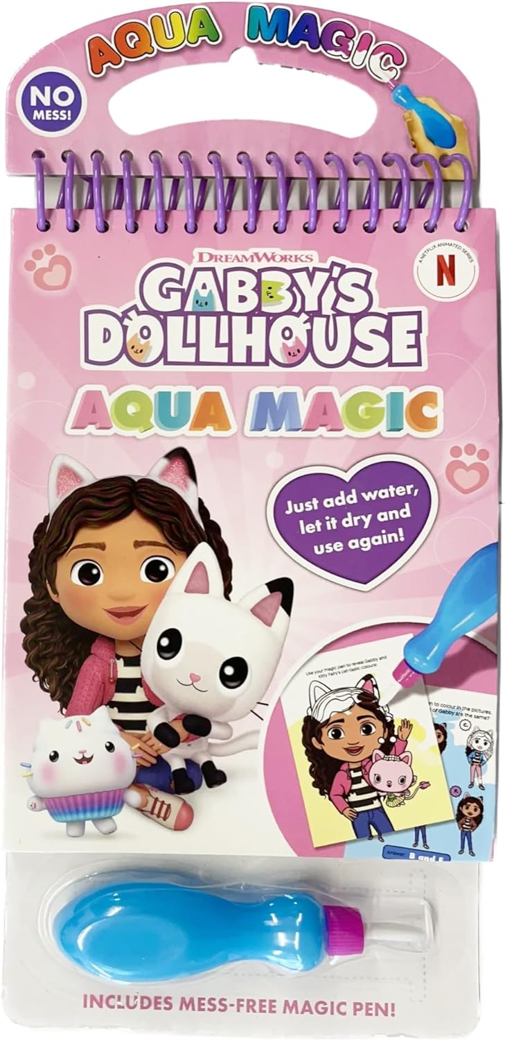 Gabbys Dollhouse Magic Aqua Book