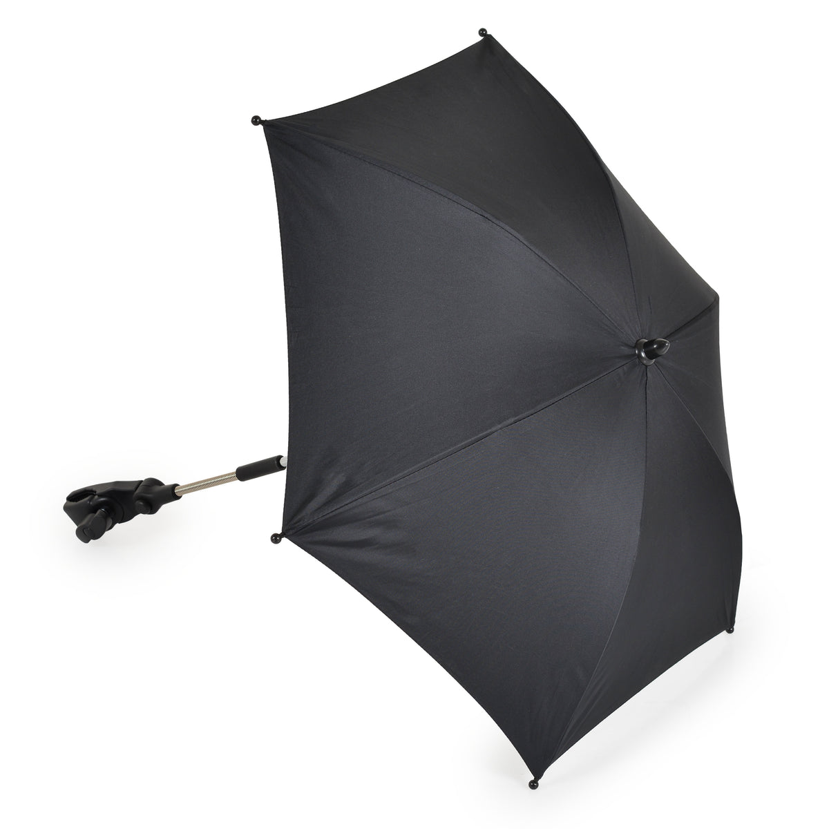Barnevogns parasol, sort