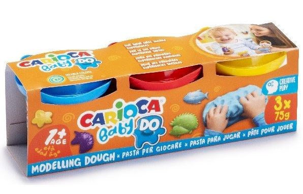 CARIOCA Baby modellervoks 3x 75 gr