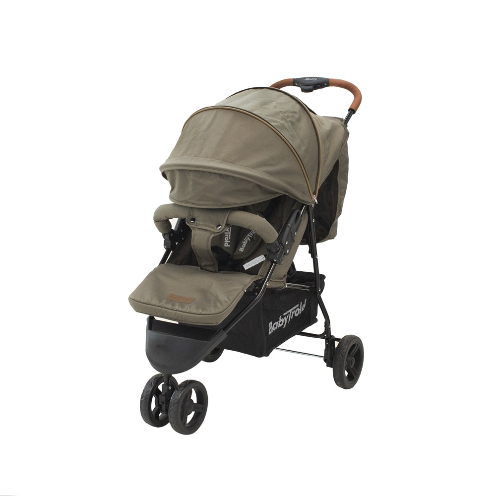 BabyTrold Easy Go Klapvogn, Oliven