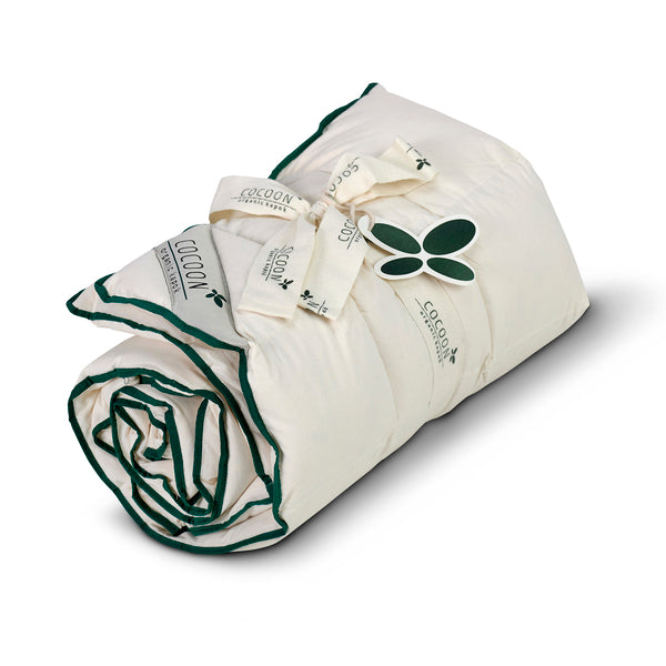 Cocoon Organic Kapok Babydyne og pude sæt