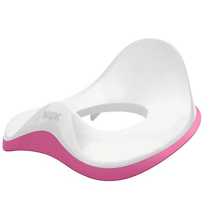 Nuk Toiletsæde, hvid/pink