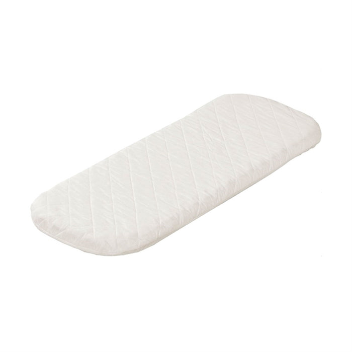 BabyTrold Madras memory skum til tvillingvogn 90x33 cm - Hvid