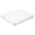 Faconsyet lagen til Tremmeseng 60x120 cm, Hvid
