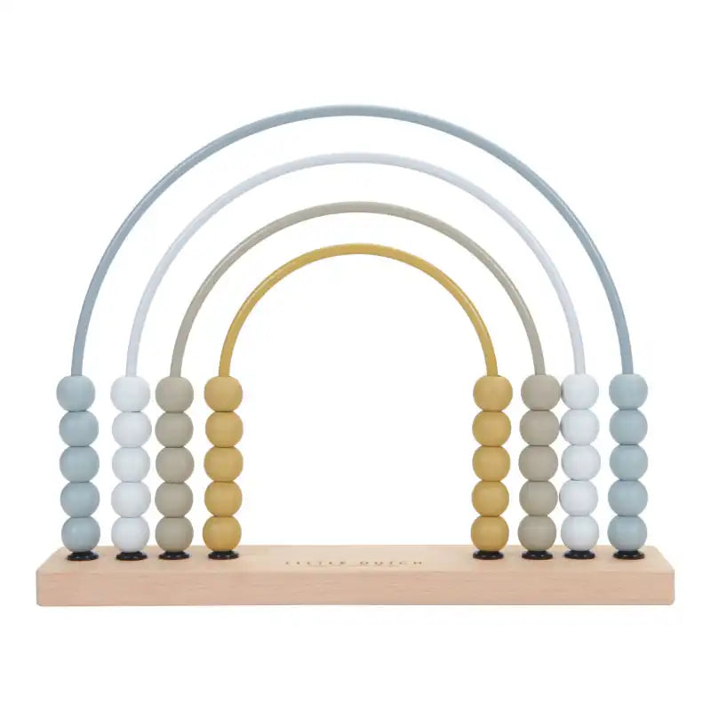Little Dutch - Regnbue: Abacus Blå