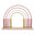 Little Dutch - Regnbue: Abacus pink