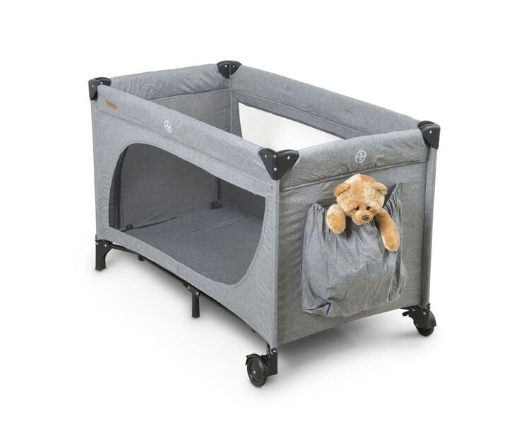 BabyTrold Weekend seng Grå Denim